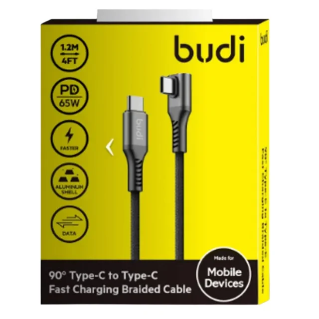 کابل تبدیل USB-C بودی مدل DC253TTZ12B طول 1.2 متر 101507927