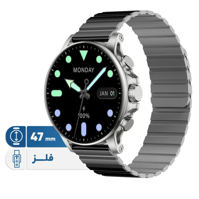 ساعت هوشمند گلوریمی مدل M2 MAX LTD دارای قابلیت های کنترل موسیقی (Music Player)، قابلیت مک 101509358
