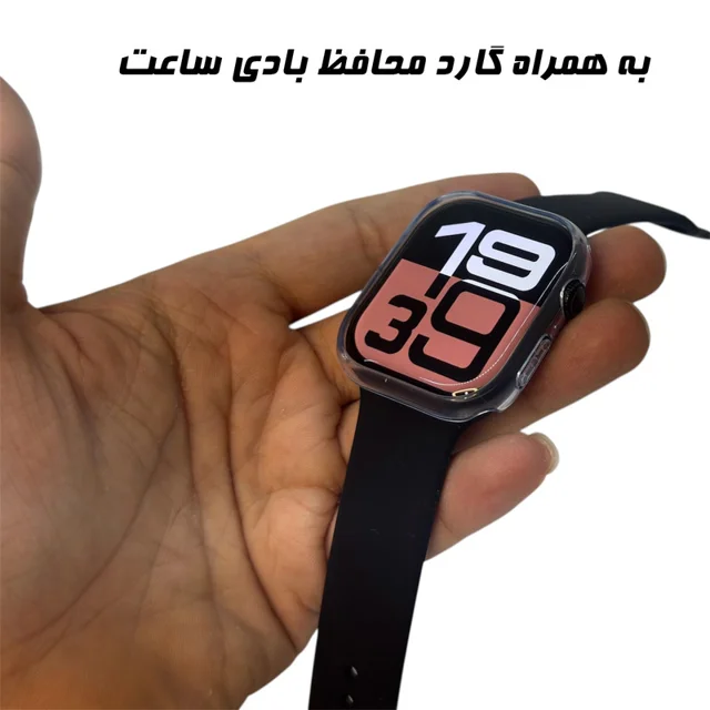 ساعت هوشمند 49 میلیمتری میکروویر مدل Watch11X با بند سیلیکونی 101509435