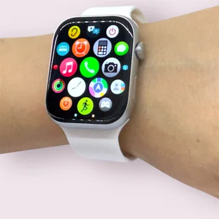 ساعت هوشمند 49 میلیمتری میکروویر مدل Watch11X با بند سیلیکونی 101509433