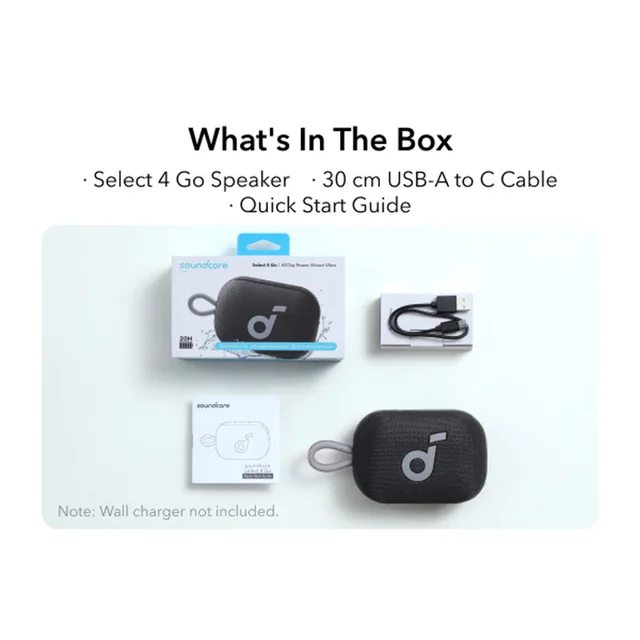 اسپیکر قابل حمل انکر مدل Select 4 Go A31X1 101510105