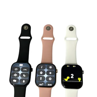 ساعت هوشمند 49 میلیمتری میکروویر مدل Watch11X با بند سیلیکونی 101509443