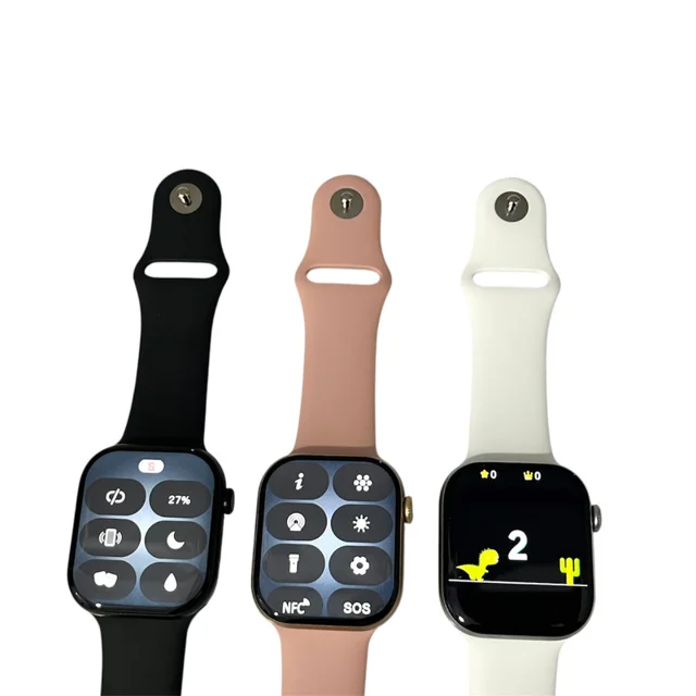 ساعت هوشمند 49 میلیمتری میکروویر مدل Watch11X با بند سیلیکونی 101509443