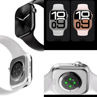 ساعت هوشمند 49 میلیمتری میکروویر مدل Watch11X با بند سیلیکونی 101509420
